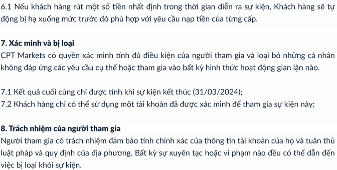 [CPT Markets]Trade & Reward: Mở khóa các giải thưởng sang trọng cùng