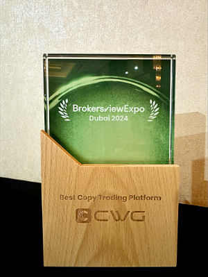 [CWG Markets]CWG Secures Best Copy Trading Platform Award at BrokersView Expo 2024 in Dubai